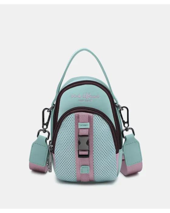 Bolso Portamóvil Pepe Moll Hayler Aqua | Mini Bandolera