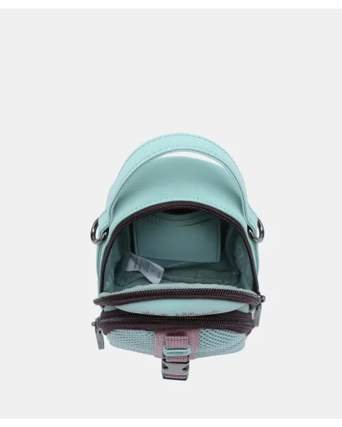 Bolso Portamóvil Pepe Moll Hayler Aqua | Mini Bandolera