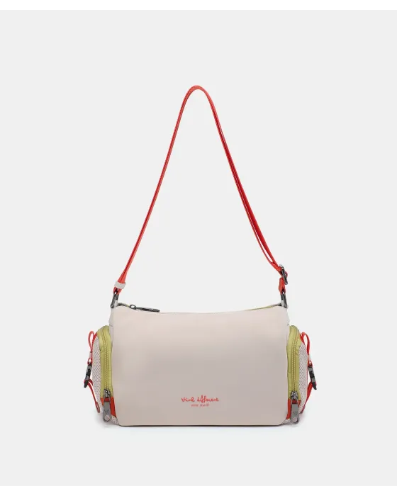 Bandolera Pepe Moll Hayler Beige | Bolso Multibolsillos Elegante