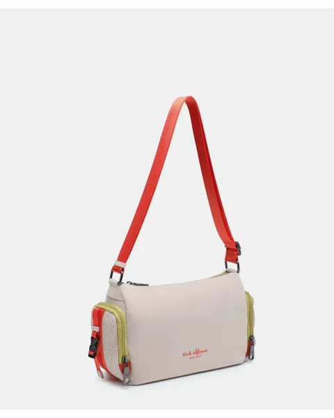 Bandolera Pepe Moll Hayler Beige | Bolso Multibolsillos Elegante