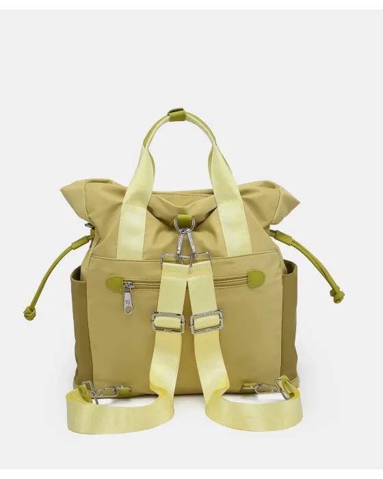 Bolso Mochila Pepe Moll Gwen Sun | Mochila Amarilla Versátil