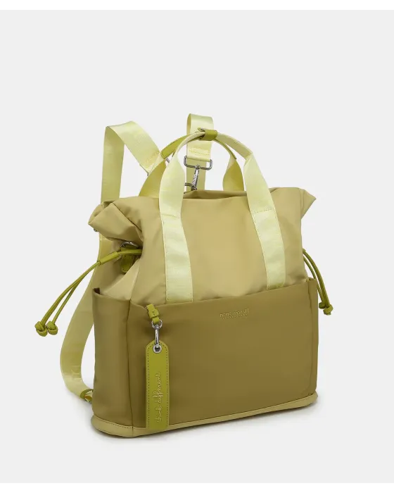 Bolso Mochila Pepe Moll Gwen Sun | Mochila Amarilla Versátil