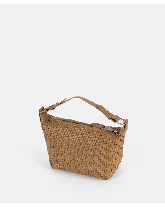 Bolso Trenzado Pepe Moll Katie Sand | Bolso de Hombro Pequeño 2