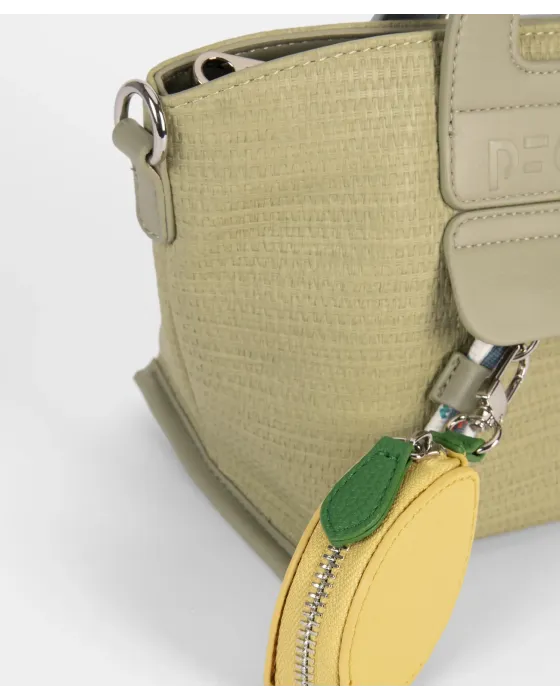 Bolso de Mano Pepe Moll Janet Mint | Bandolera Verde Menta