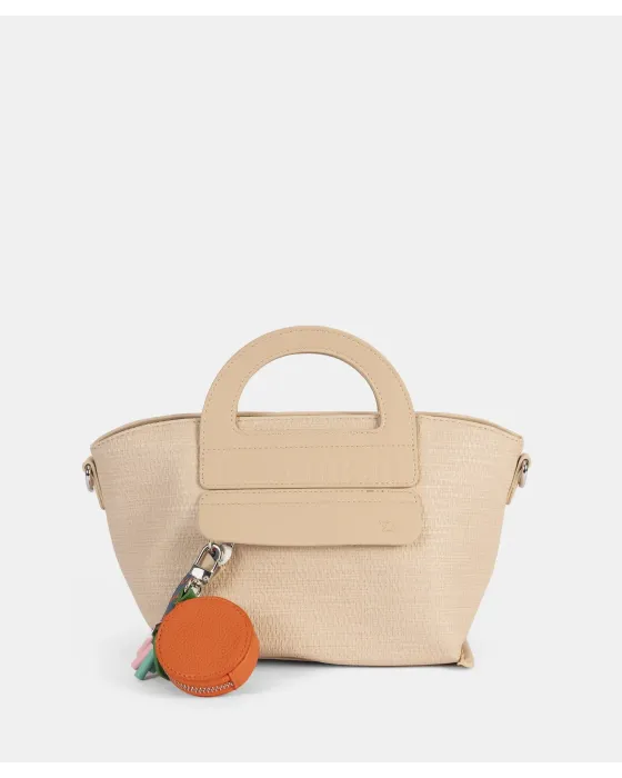 Bolso de Mano Pepe Moll Janet Sand | Bandolera Arena Elegante