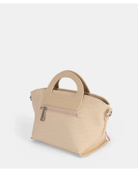 Bolso de Mano Pepe Moll Janet Sand | Bandolera Arena Elegante