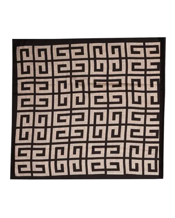 Pañuelo Estampado Pepe Moll Shannia Black | Chal Geométrico XL