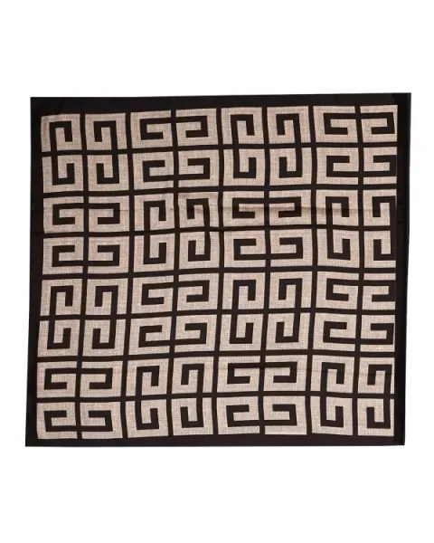 Pañuelo Estampado Pepe Moll Shannia Black | Chal Geométrico XL