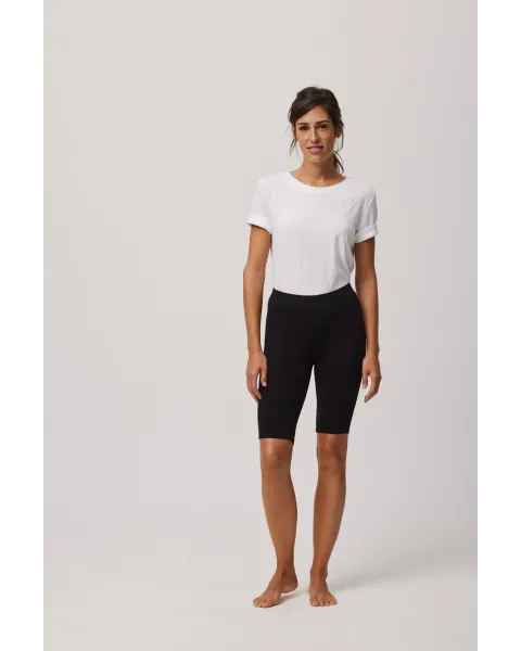 Leggings Cortos Ysabel Mora Cotton Nature Negro