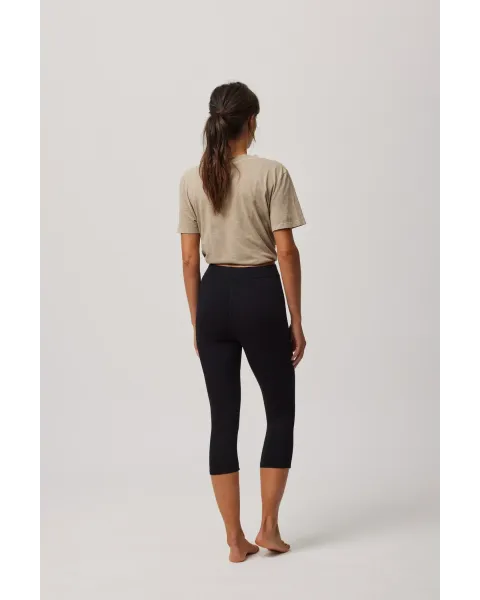 Leggings Pirata Ysabel Mora Cotton Nature Negro