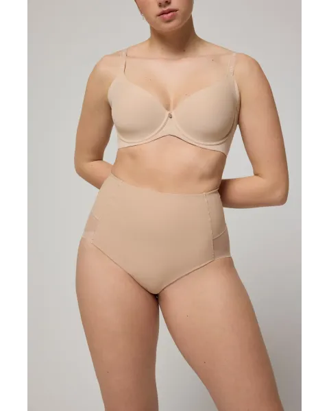 Braguita Alta Reductora Ysabel Mora Tul Nude | Invisible