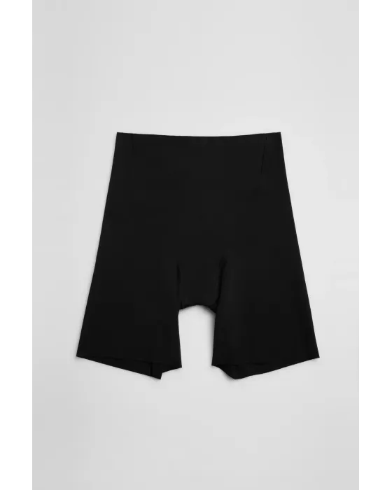 Culotte Antirroce Ysabel Mora Láser Algodón Negro | Sin Costuras