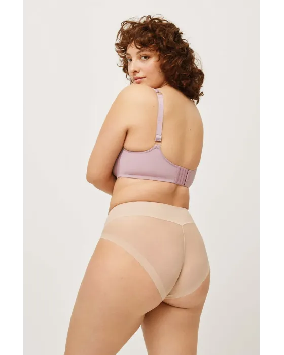 Braguita Reductora Ysabel Mora Tul Nude | Efecto Vientre Plano