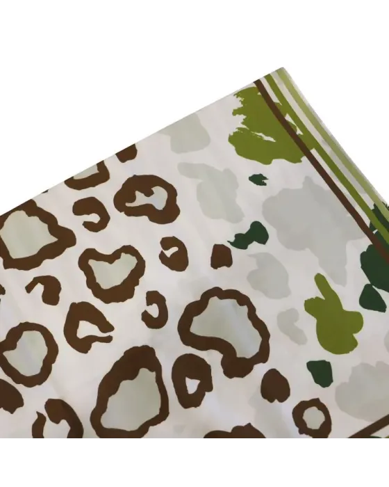 Pañuelo Amichi Estampado Mix Animal Safari Caqui | Look Boho