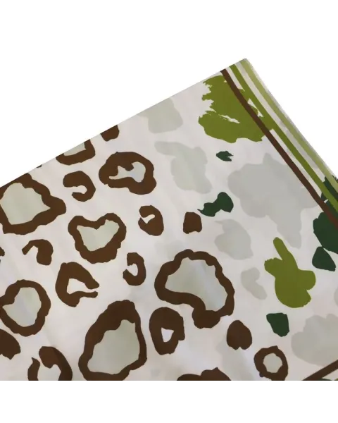 Pañuelo Amichi Estampado Mix Animal Safari Caqui | Look Boho