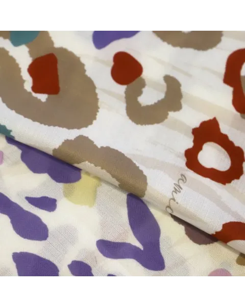 Pañuelo Amichi Mix Leopard & Flowers Multicolor | Estilo Boho