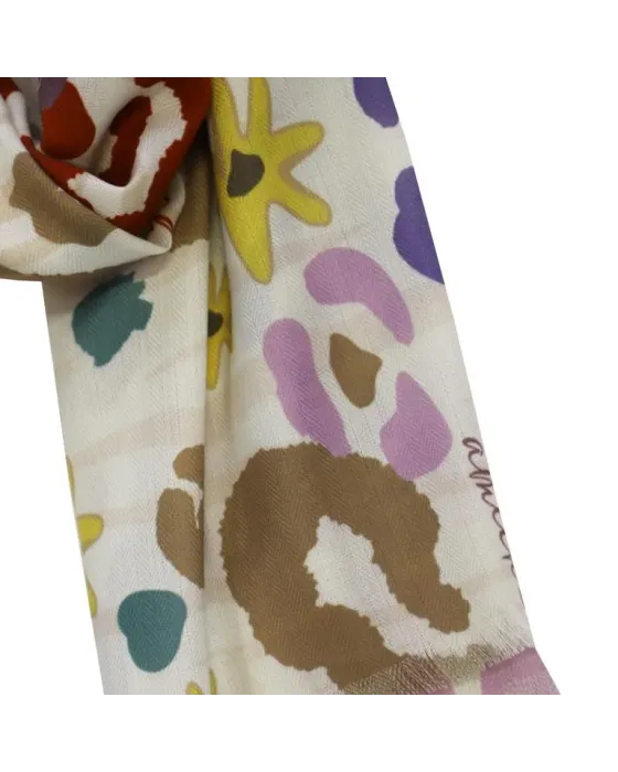 Pañuelo Amichi Mix Leopard & Flowers Multicolor | Estilo Boho