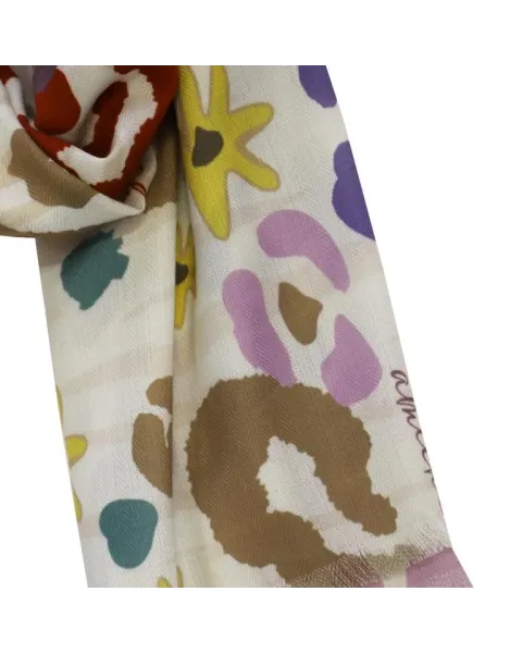 Pañuelo Amichi Mix Leopard & Flowers Multicolor | Estilo Boho