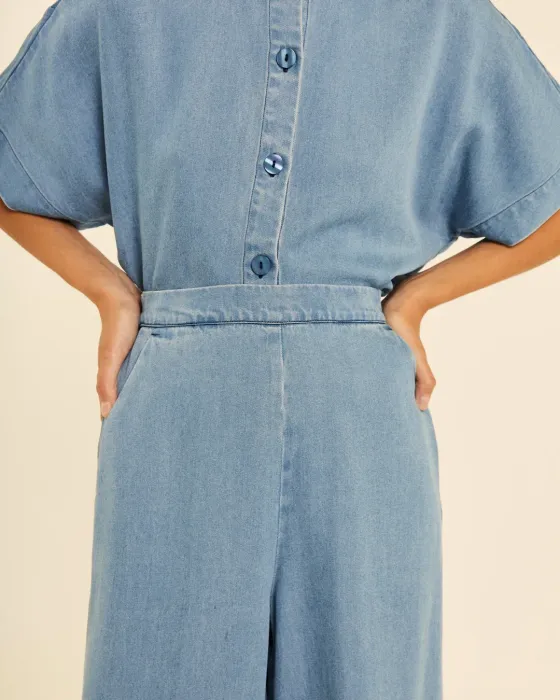 Pantalón Ancho Pepaloves Denim | 100% Tencel Sostenible | Maldita 2