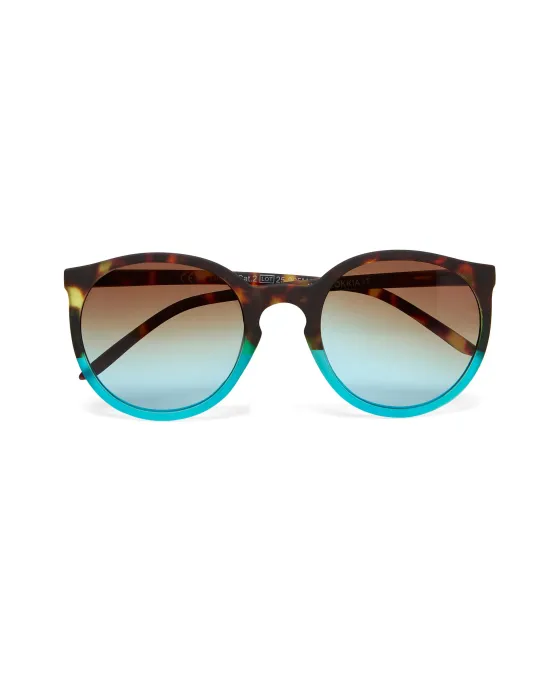 Gafas de Sol Okkia Berlino Habana y Azul | Montura Soft Touch y Filtro UV 400 | Maldita
