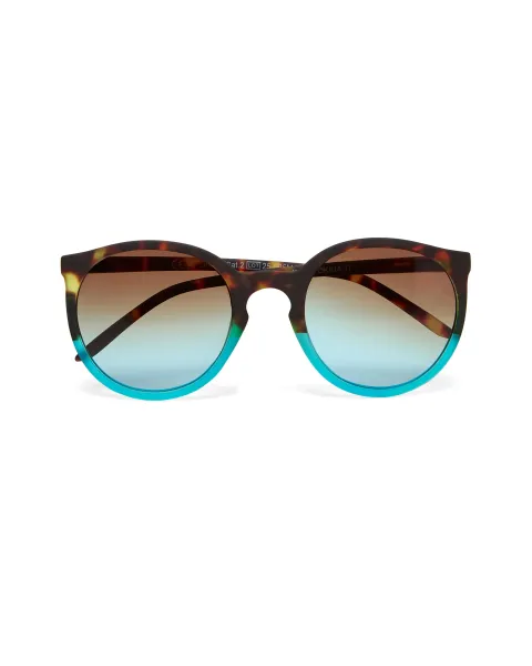 Gafas de Sol Okkia Berlino Habana y Azul | Montura Soft Touch y Filtro UV 400 | Maldita