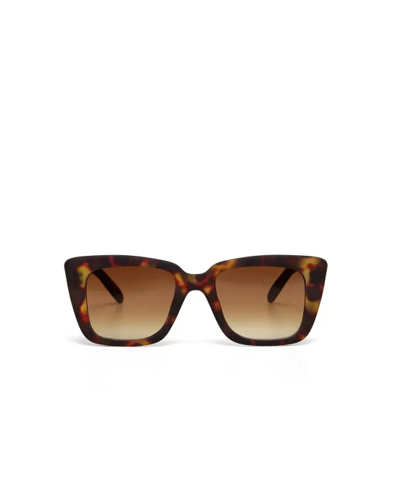 Gafas de Sol Okkia Elba Classic Havana | Montura Carey Soft Touch UV 400 | Maldita