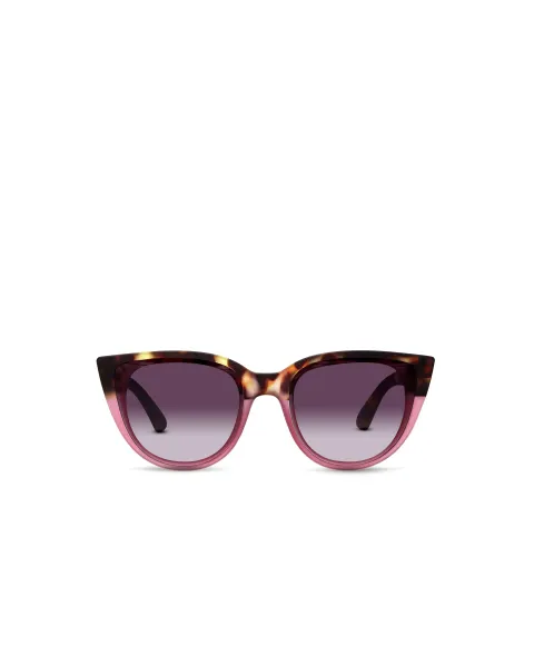 Gafas de Sol Okkia Silvia Habana Rosa | Montura Carey Rosa Soft Touch UV 400 | Maldita