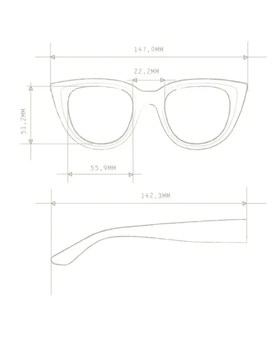 Gafas de Sol Okkia Silvia Habana Rosa | Montura Carey Rosa Soft Touch UV 400 | Maldita