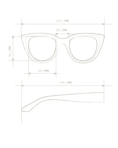 Gafas de Sol Okkia Silvia Habana Rosa | Montura Carey Rosa Soft Touch UV 400 | Maldita