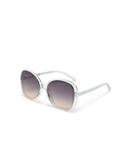 Gafas de Sol Okkia Anna Clear Lentes Negras | Montura Transparente Soft Touch UV 400 | Maldita