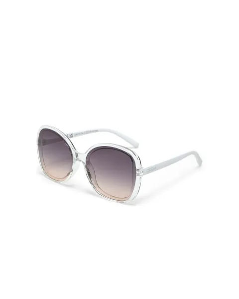 Gafas de Sol Okkia Anna Clear Lentes Negras | Montura Transparente Soft Touch UV 400 | Maldita