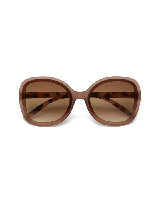 Gafas de Sol Okkia Anna Pink Havana | Montura Redonda Soft Touch UV 400 | Maldita