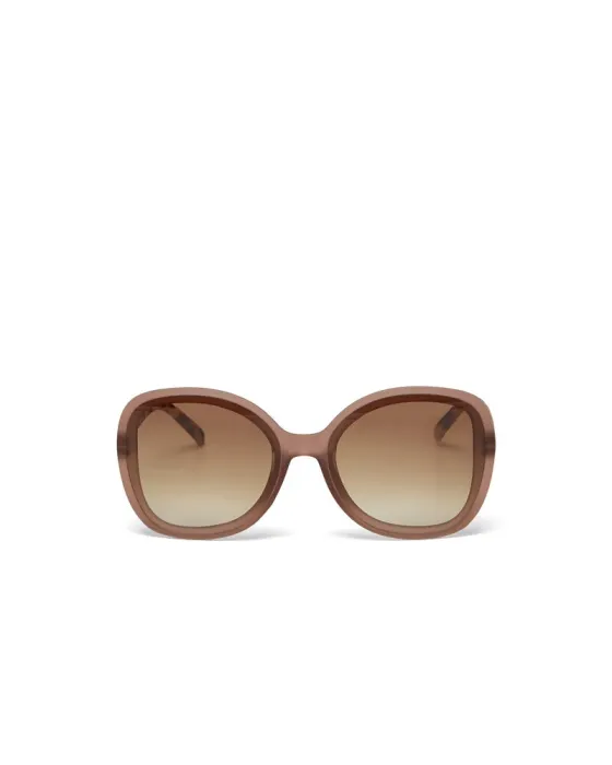 Gafas de Sol Okkia Anna Pink Havana | Montura Redonda Soft Touch UV 400 | Maldita