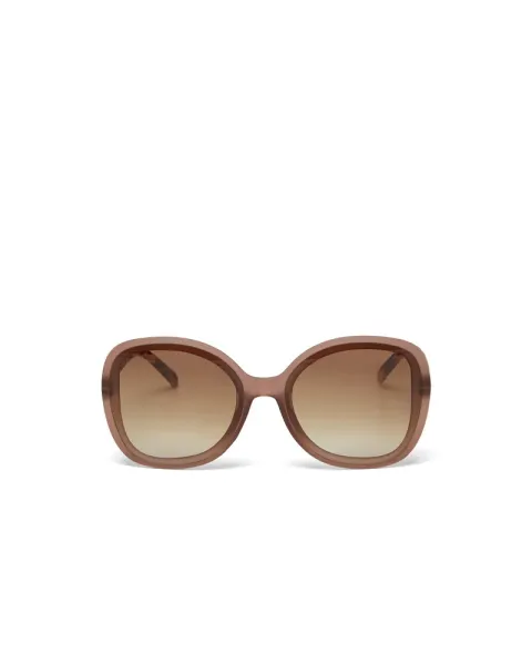 Gafas de Sol Okkia Anna Pink Havana | Montura Redonda Soft Touch UV 400 | Maldita
