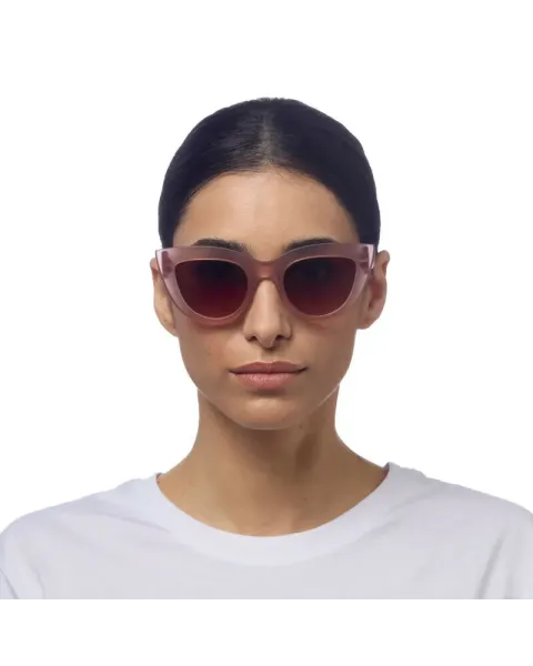 Gafas de Sol Okkia Claudia Pink Havana | Estilo Cat Eye Soft Touch UV 400 | Maldita