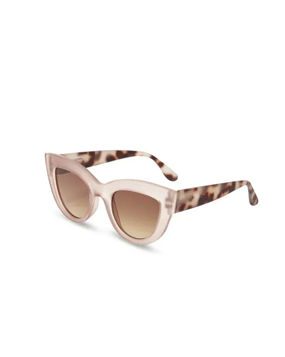 Gafas de Sol Okkia Claudia Pink Havana | Estilo Cat Eye Soft Touch UV 400 | Maldita