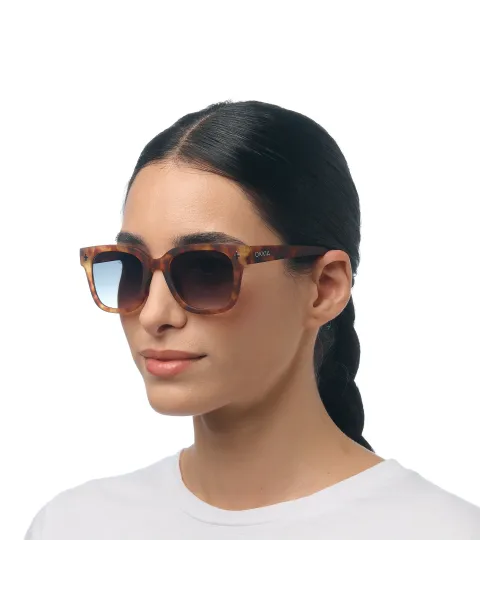 Gafas de Sol Okkia Giovanni Sahara Havana | Lentes Verdes Soft Touch UV 400 | Maldita