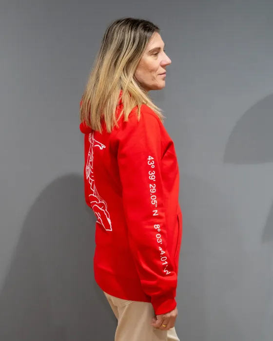 Sudadera Hoddie Cedeira A Peixeira | Alma y Origen | Ropa con Identidad Gallega