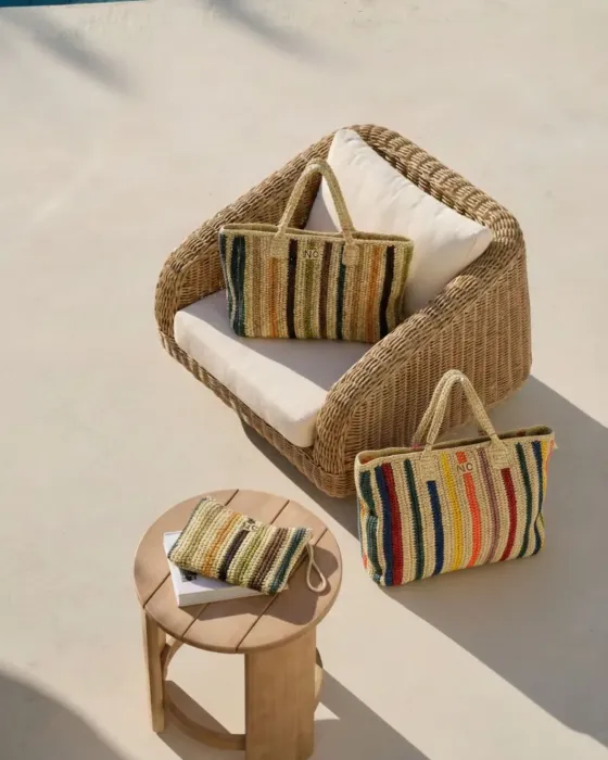 Shopper Rafia Handmade Noco Beach | Bolso Trenzado a Mano | Maldita 2