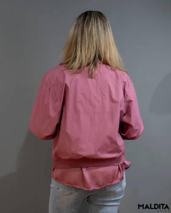 Casaco Bomber Minimal Beringela Básico | Maldita