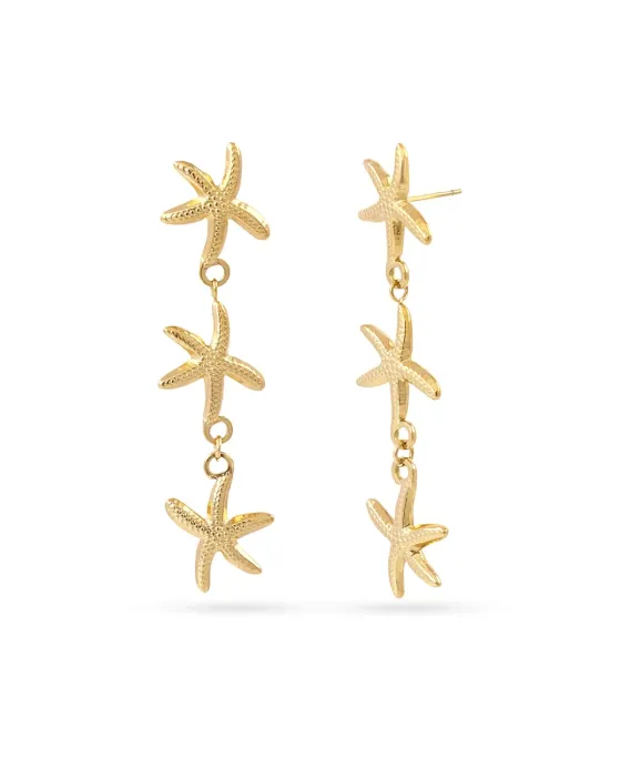 Brincos Compridos de Estrelas-do-Mar Coast Baltic Anartxy | Maldita