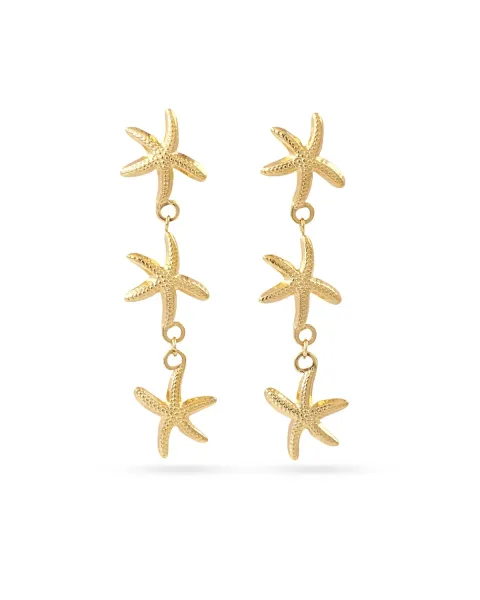Brincos Compridos de Estrelas-do-Mar Coast Baltic Anartxy | Maldita