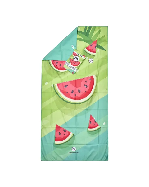 Toalha de Praia de Microfibra Marshmallow Melancia XL | Maldita