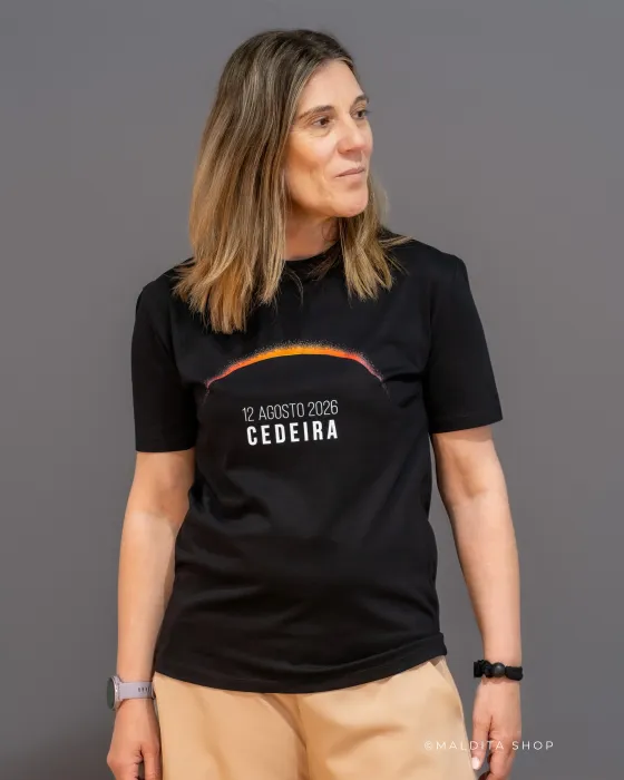 Camisola Eclipse Cedeira 2026 Preta Unisexo | Alma y Origen