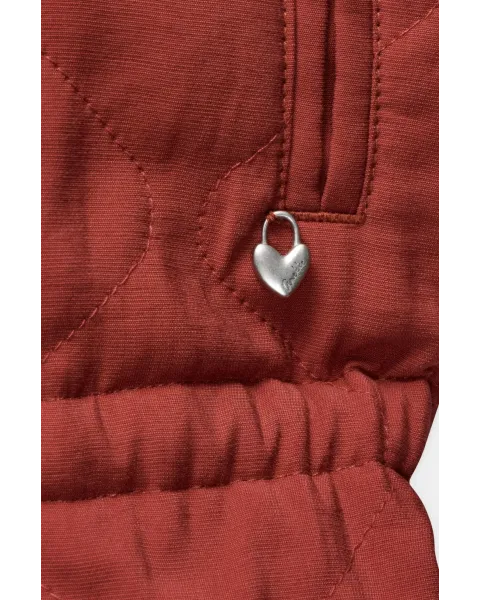 Casaco Bomber Anekke Reversível Blossom Terracota | Maldita Shop