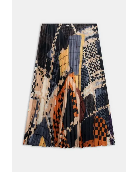 Falda Plisada Anekke Blosson Estampados | Maldita Shop