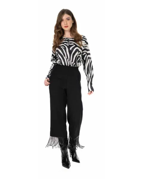 Camisola Malalá Lanzarote – Camisola com padrão zebra