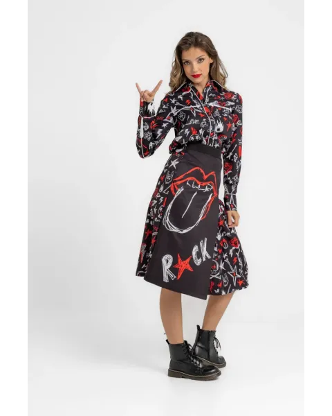 Camisa Lolina Cowboy Bolsillos - ROCK AND ROLL | Camisa cowboy