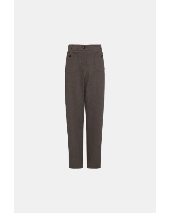 Pantalón MDM corte Ancho | marrón