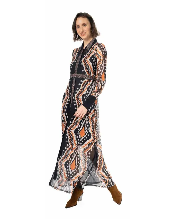 Vestido Malalá Bizantino | Vestido largo
